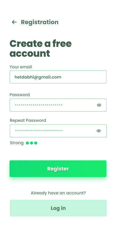 Strong Password